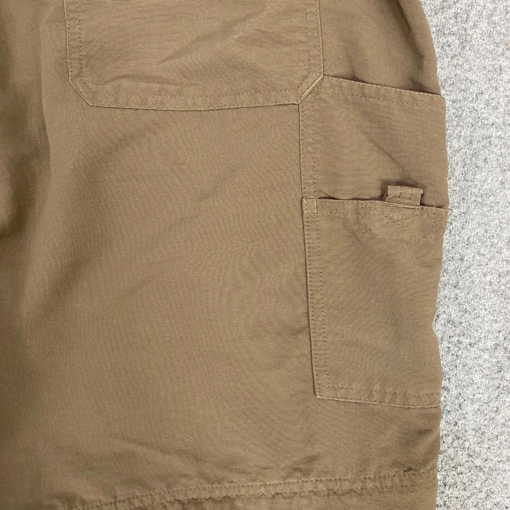 VTG The North Face Pants Mens XL A146 Brown Convertible Cargo Hiking Excellent